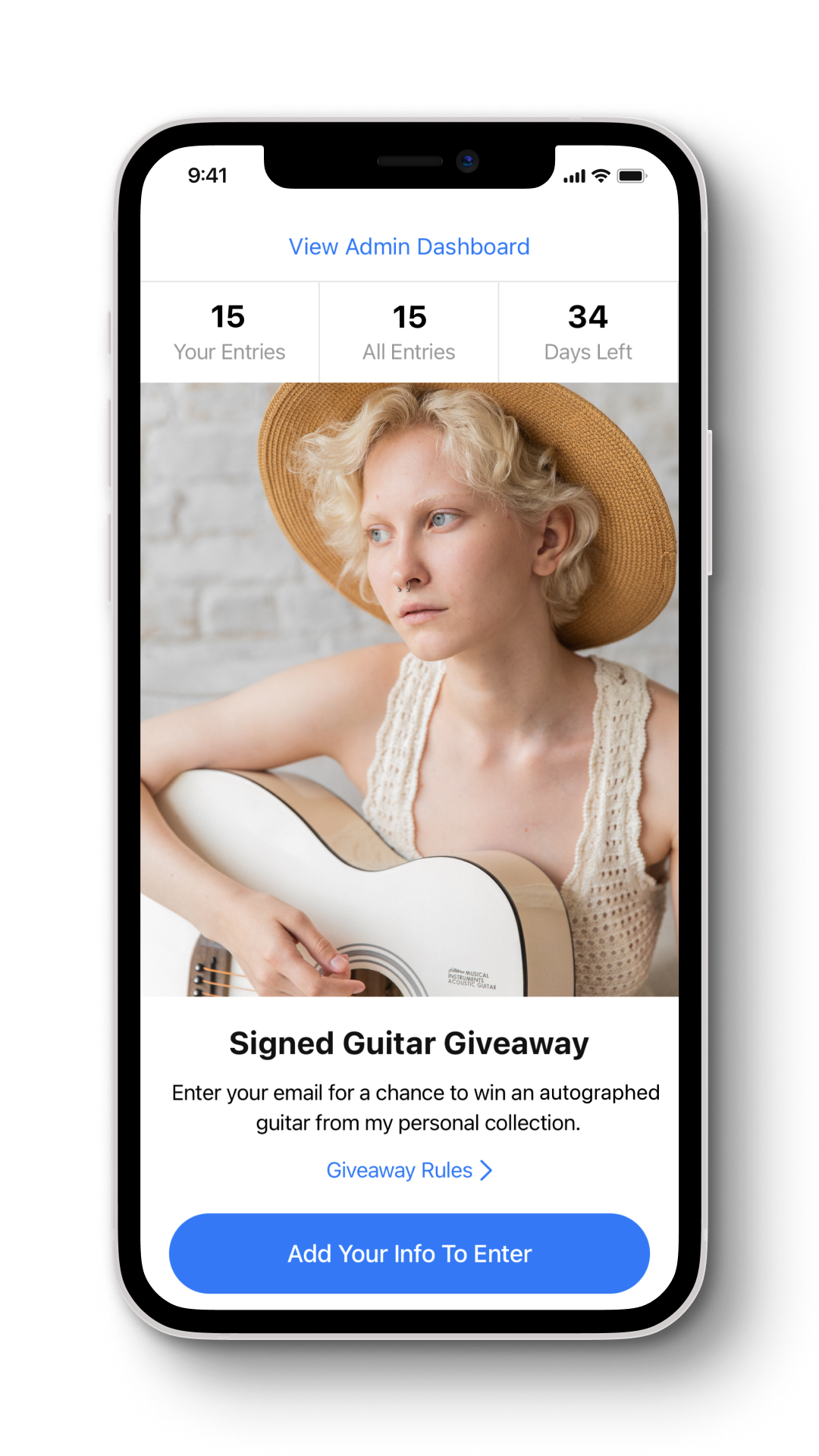 link in bio for musicians